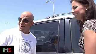 gorgeous milf seduces hung guy intimately