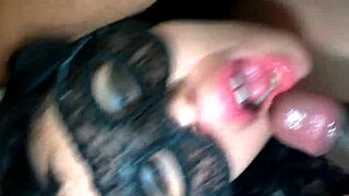 Bride's Dream Comes True With Two Cocks Stuffed In Mouth!