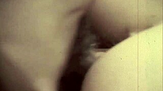 VINTAGE HAIRY PUSSY GETS BOLD INTERRACIAL FUCKING