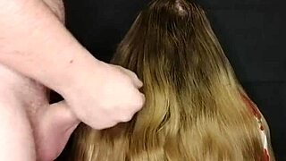 whoa, i came all over my roommate's long hair and she loved it 😏💦