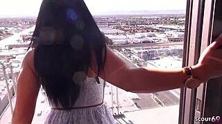 Big ass big tits milf Bella Reese bounces cowgirl on huge cock in hotel homemade