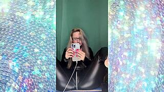 Sissy, your voice sounds too feminine—squeal for me like a good girl while I train you!