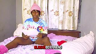 Big Booty Babe Begs for Homework Help