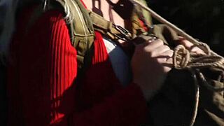 Naughty Lesbian Mistress Moans Wildly from Tight Slave's Pussy Licking Domination