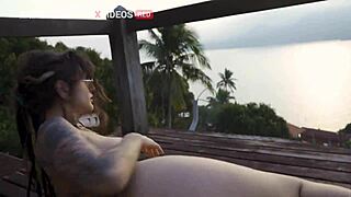 incredible trip turns into public play in ilha bela's ripped clothes adventure