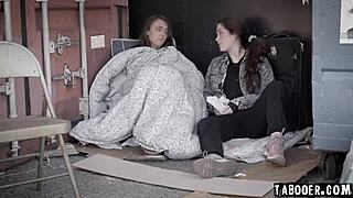 evelyn claire's fingering help turns into gia derza's taboo pussy lick and tribbing