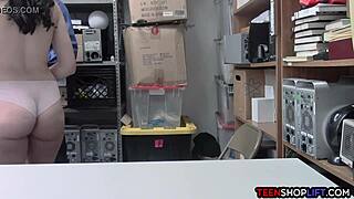 Pornstar Caught Shoplifting By Officer