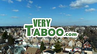 Blindfolded group fuck with masked family playmates 😈