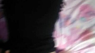 bent over in cousin's room getting fucked hard doggystyle by her lover