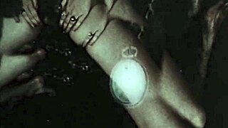 VINTAGE HAIRY PUSSY GETS BOLD INTERRACIAL FUCKING