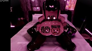 Roblox whore slut bounces cowgirl on monster cock in condo ride