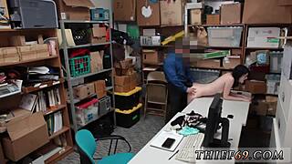 skinny brunette suspect craves first anal police intrigue