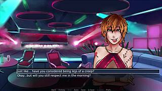 rough futanari anal creampie threesome pub