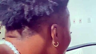 naija babe candy eagerly sucks massive black monster cock deeply