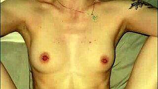 Petite college coed teases then rides football player's monster cock wildly