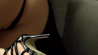 Asian wife strips naked in hottest doll show!