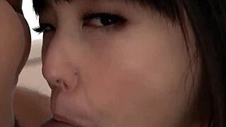 yume aoi's horny japanese throat takes two massive cocks deep in jav blowjob frenzy