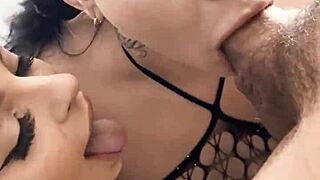 phat ass brunette bombshells smashed hard by thick cock