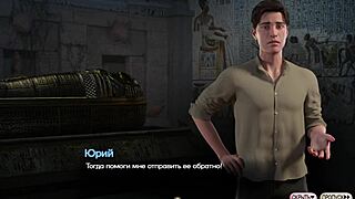 russian milf nun rides monster cock wildly in horny vibrator scene