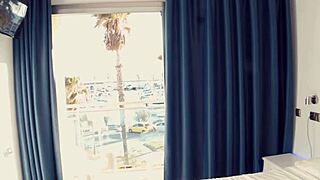 hotel manager rams curvy flashing influencer's wet pussy hard!