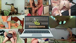 beautiful virgin college teen runs off to fuck old math teacher