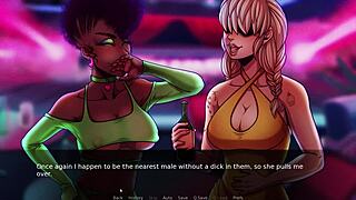 rough futanari anal creampie threesome pub