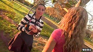 goldie the prankster lesbian seduces jenna sativa - oh yeah!