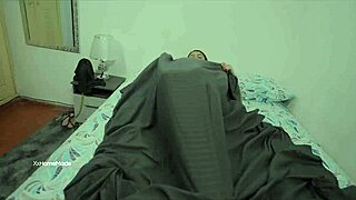 sharing bed sparked petite latina teen riding big cock wildly