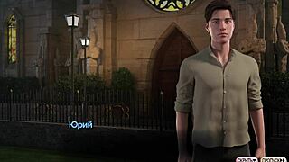 russian milf nun rides monster cock wildly in horny vibrator scene