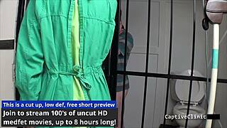 Nurse Ami Rogue Chokes on Cock in Hospital Humiliation Scene!