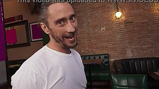 blonde gets pounded in reality kings restaurant fuck pov