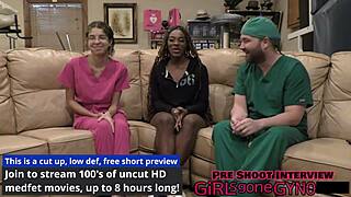 Tampa University Entrance Physical Brings Out Playful Giggles