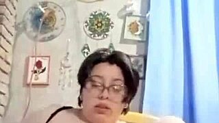 curvy marysubmissive's saggy tits handjob update