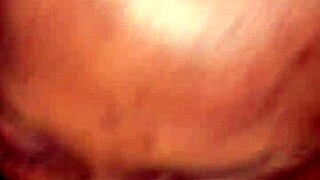 Ebony milf slurps sloppy cum from massive black cock deepthroat