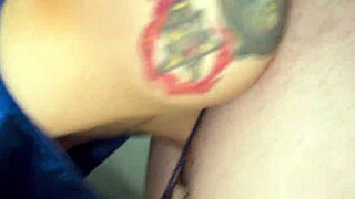 tattooed violet ren dives into a wild rough adventure session