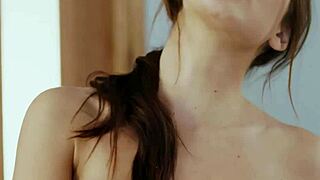 les nurse babes tease each other with scissoring in hospital