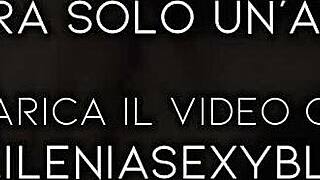 imagine this sexy italian getting pounded and creamed by two hungry cocks with asmr talk