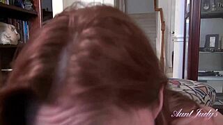 Intrigued by 48-year-old Texas redhead's amateur pov session?