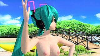 hatsune miku cocoa nude mod reveals goddess big tits and ass fully