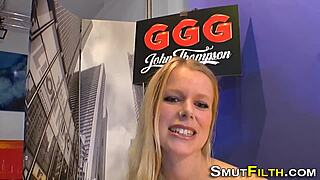 Fetish Whore Facialized in Hardcore Bukkake Blowbang!