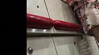 Hey, spy this hot mature granny's skirt upskirt in the store?