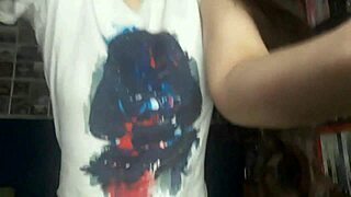 horny amateur latina masturbates pussy desperately on floor