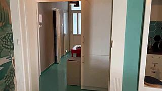 young natural models overwhelmed by passion fucking old photographer backstage