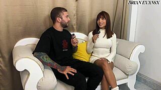 sexy colombian athenea rose's juicy pussy gets roughed by brian evans pov