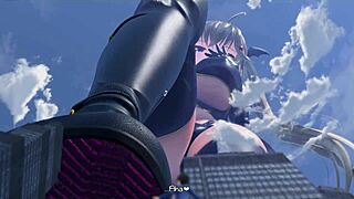 im so huge with giantess friend crushing city