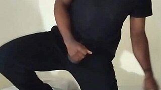 Jeans-Clad Solo Teen Orgasms Fast with Slow Cum Overflow