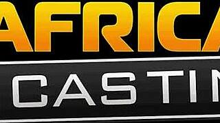 ebony babe, show me those hot skills in your steamy casting interview