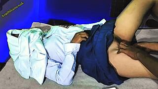 Guru sltp rams new vibrator deep into siswinya's squirting hole