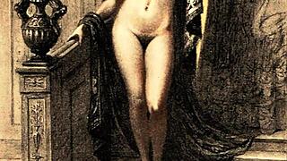 i adore these vintage erotic drawings they get me so hot n bothered in retro style