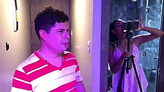 Hey big ass latina, ready for our fake casting fuck with my slutty helper?